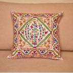 Kaleidoscope Folk Art Cushion