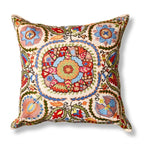 Suzani Medallion Embroidered Cushion