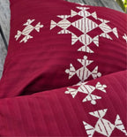 Medallion Crimson Cushion
