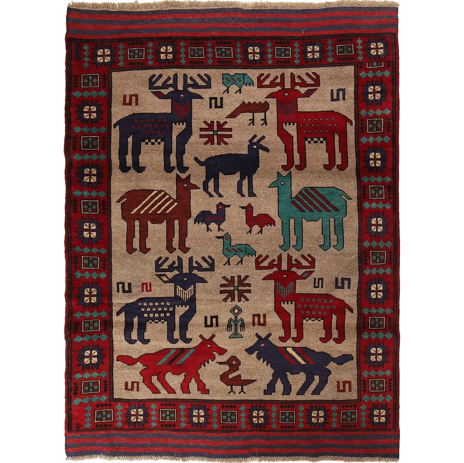 Forest Wildlife Wall Hanging