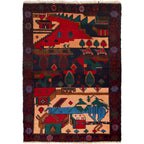 Handmade Tribal Design Rug