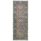 Caucasian Star Medallion Runner Rug