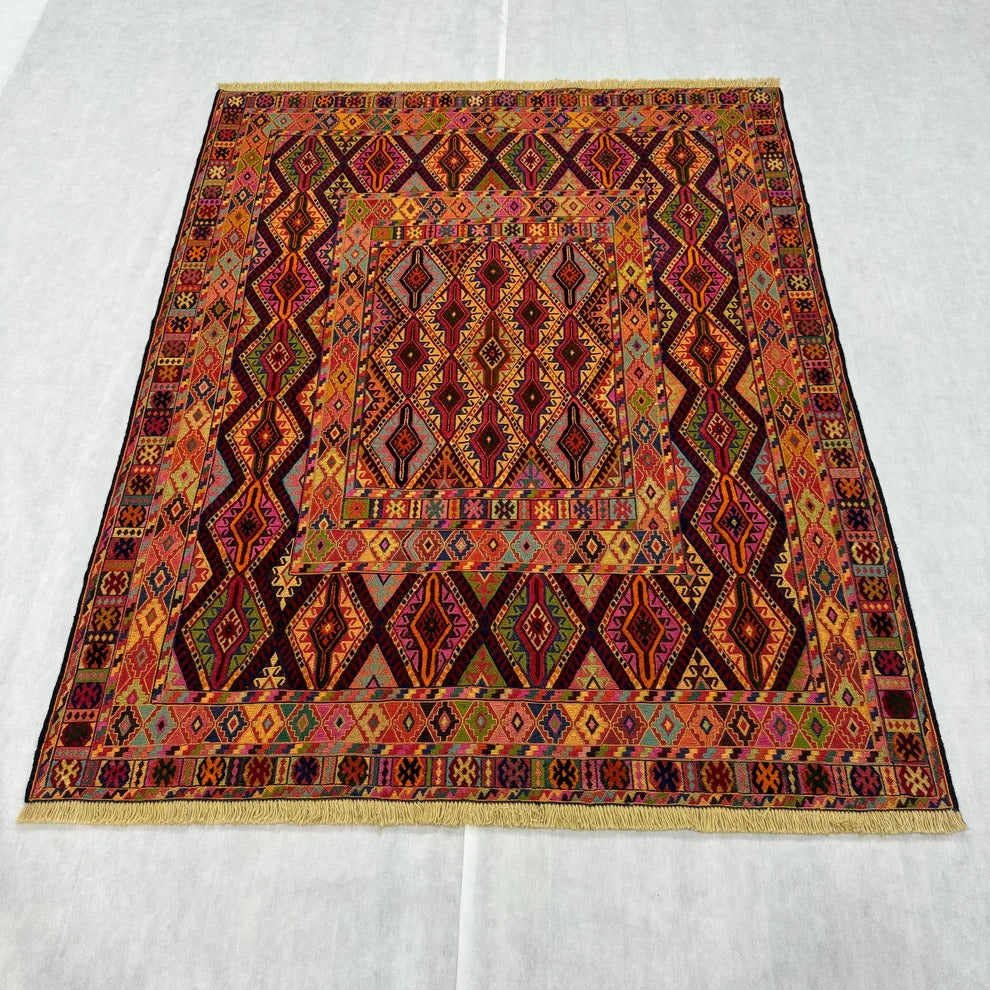 Stunning Afghan Belgic Handmade Rug