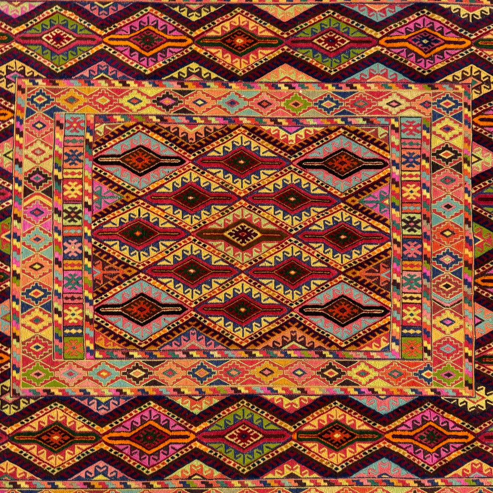 Stunning Afghan Belgic Handmade Rug
