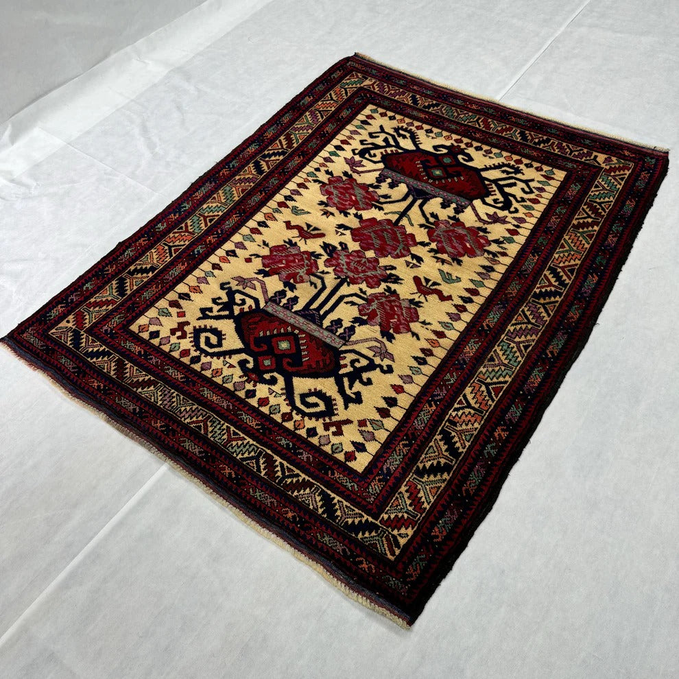 Handmade Sumak Wool Rug