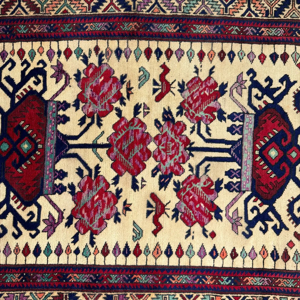 Handmade Sumak Wool Rug