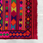 Nomadic Chevron Striped Kilim Runner