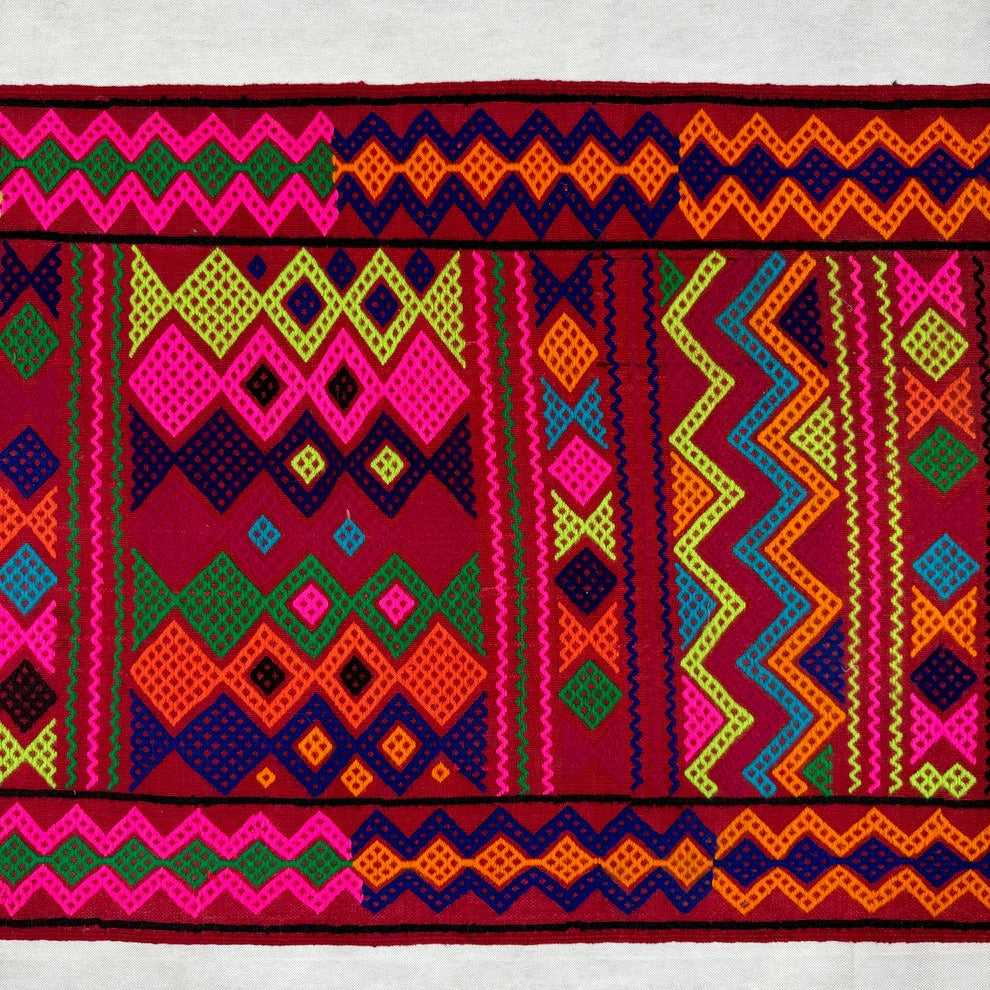 Nomadic Chevron Striped Kilim Runner