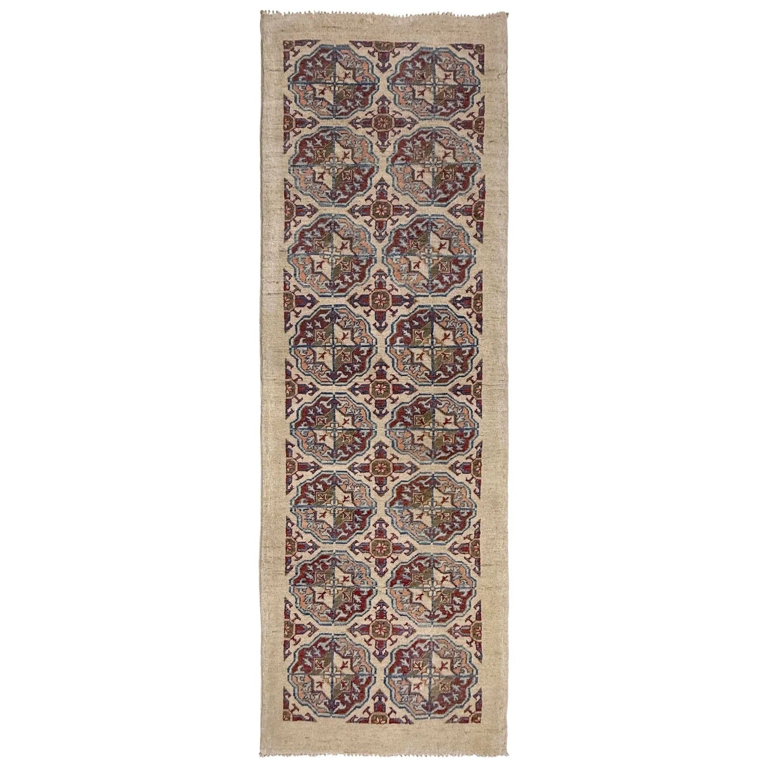Tekke Turkmen All-Over Gul Runner Rug
