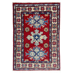 Red Color Kazak Rug