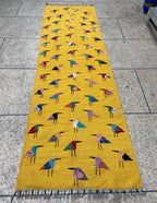 Pictorial Bird Motif Kilim Runner