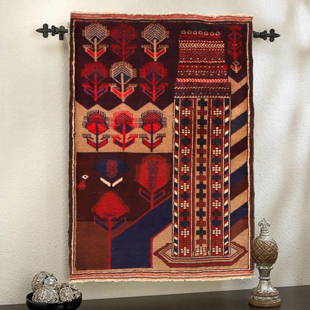 Citadel and Tree of Life Wall Hanging