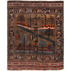 Obelisk and Forest Wall Hanging