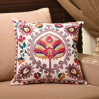Suzani Crown Medallion Cushion