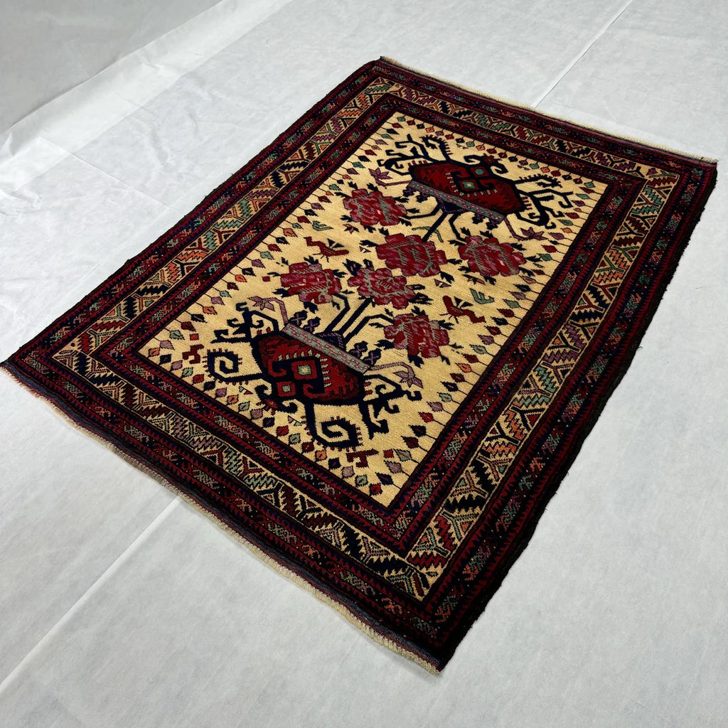 Handmade Sumak Wool Rug