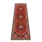 Antique Persian Heriz Medallion Runner