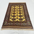 Afghan Wool Rug Baluchi Aqsi