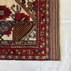 Handmade Gul Barjasta Afghan Wool Rug