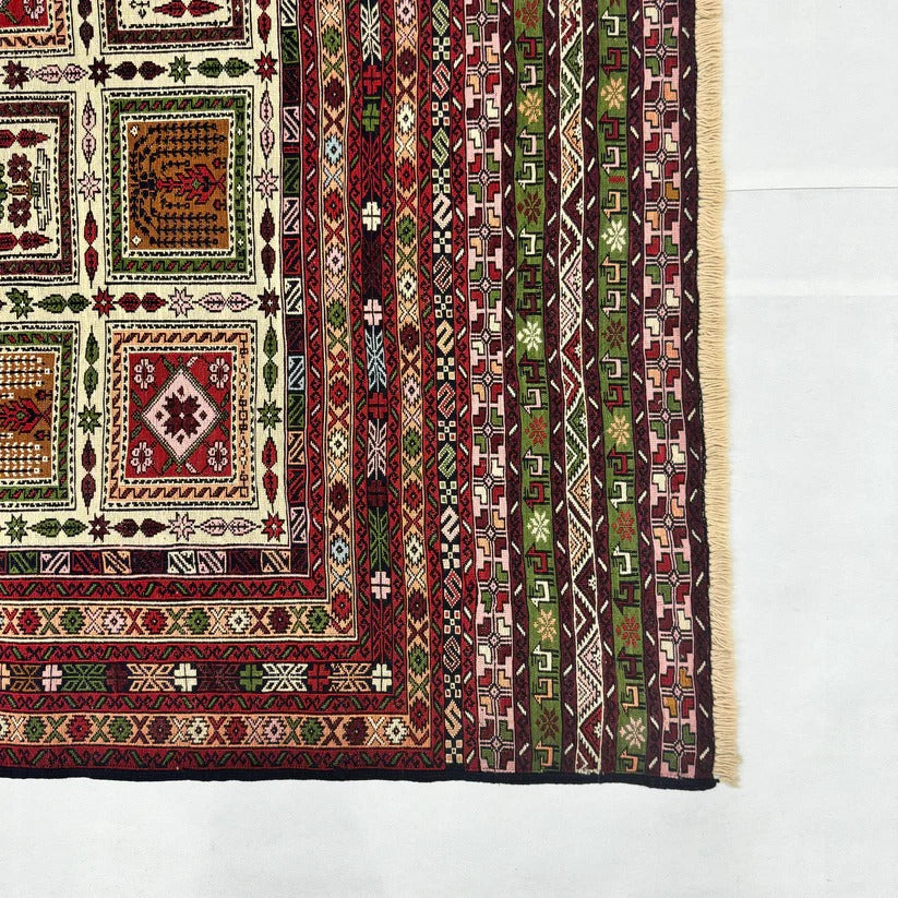 Bakhtiari Garden Panel Kilim