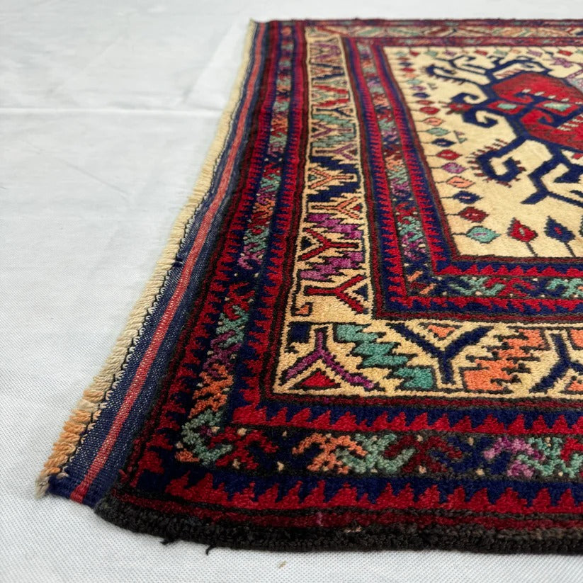Handmade Sumak Wool Rug