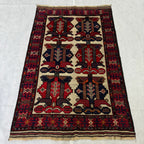 Handmade Gul Barjasta Rug