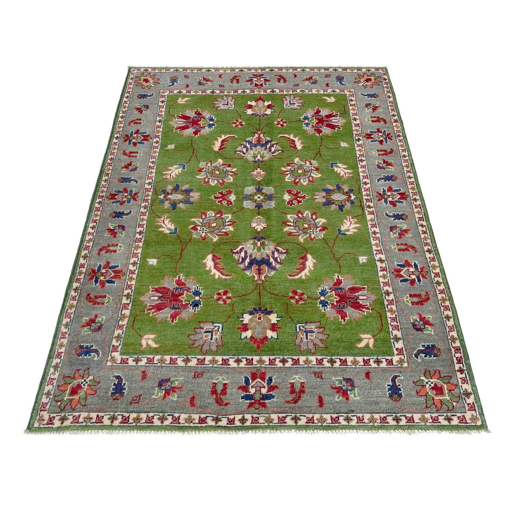Antique Persian Sultanabad Floral Area Rug