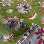 Antique Persian Sultanabad Floral Area Rug