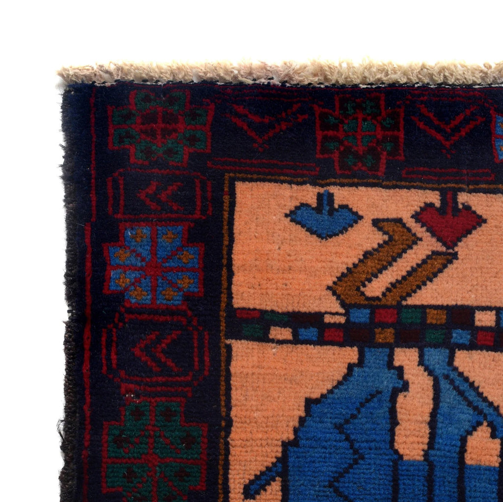 Handmade Tribal Design Rug