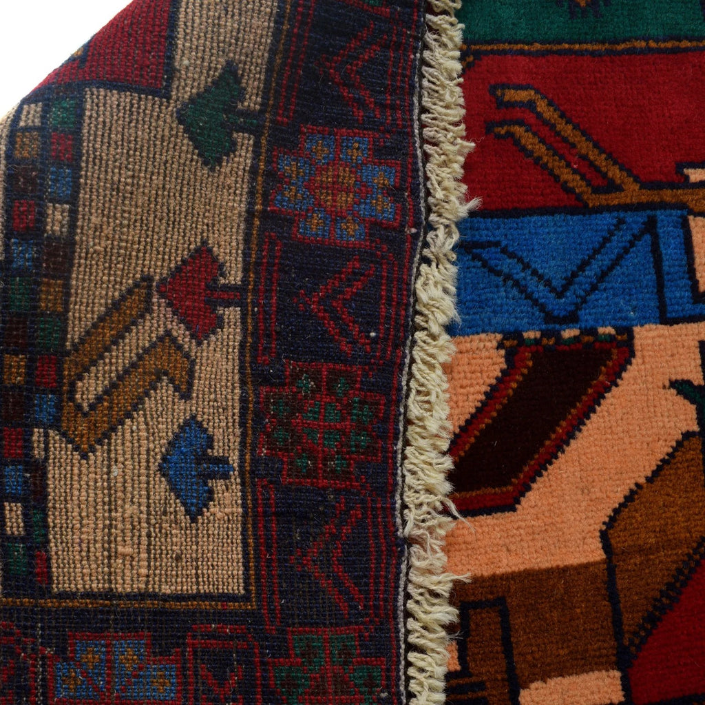 Handmade Tribal Design Rug