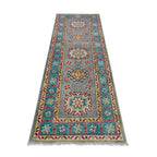 Caucasian Star Medallion Runner Rug