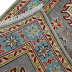 Caucasian Star Medallion Runner Rug