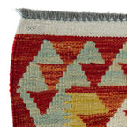 Tribal Diamond Lattice Kilim Runner