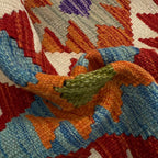 Tribal Diamond Lattice Kilim Runner
