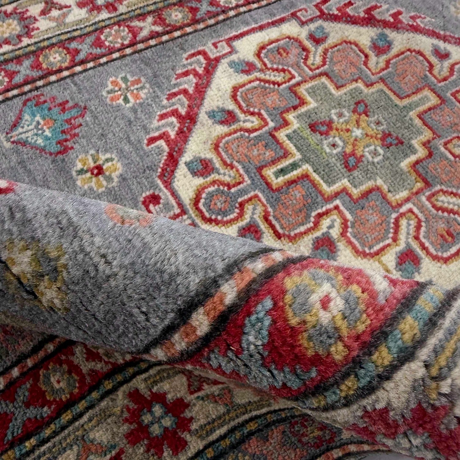 Sultanabad Geometric Diamond Runner