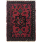 Afghan Floral Entryway Mat