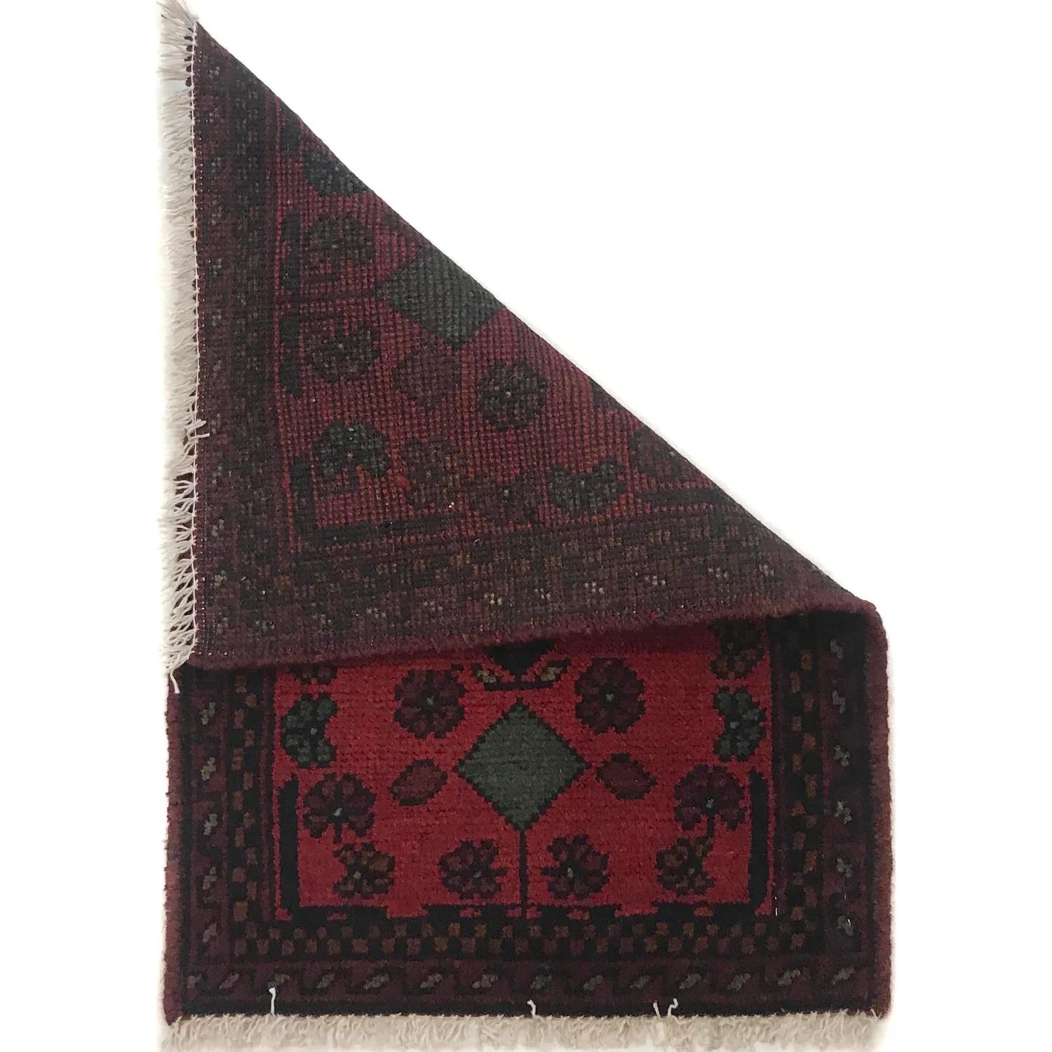 Afghan Floral Entryway Mat