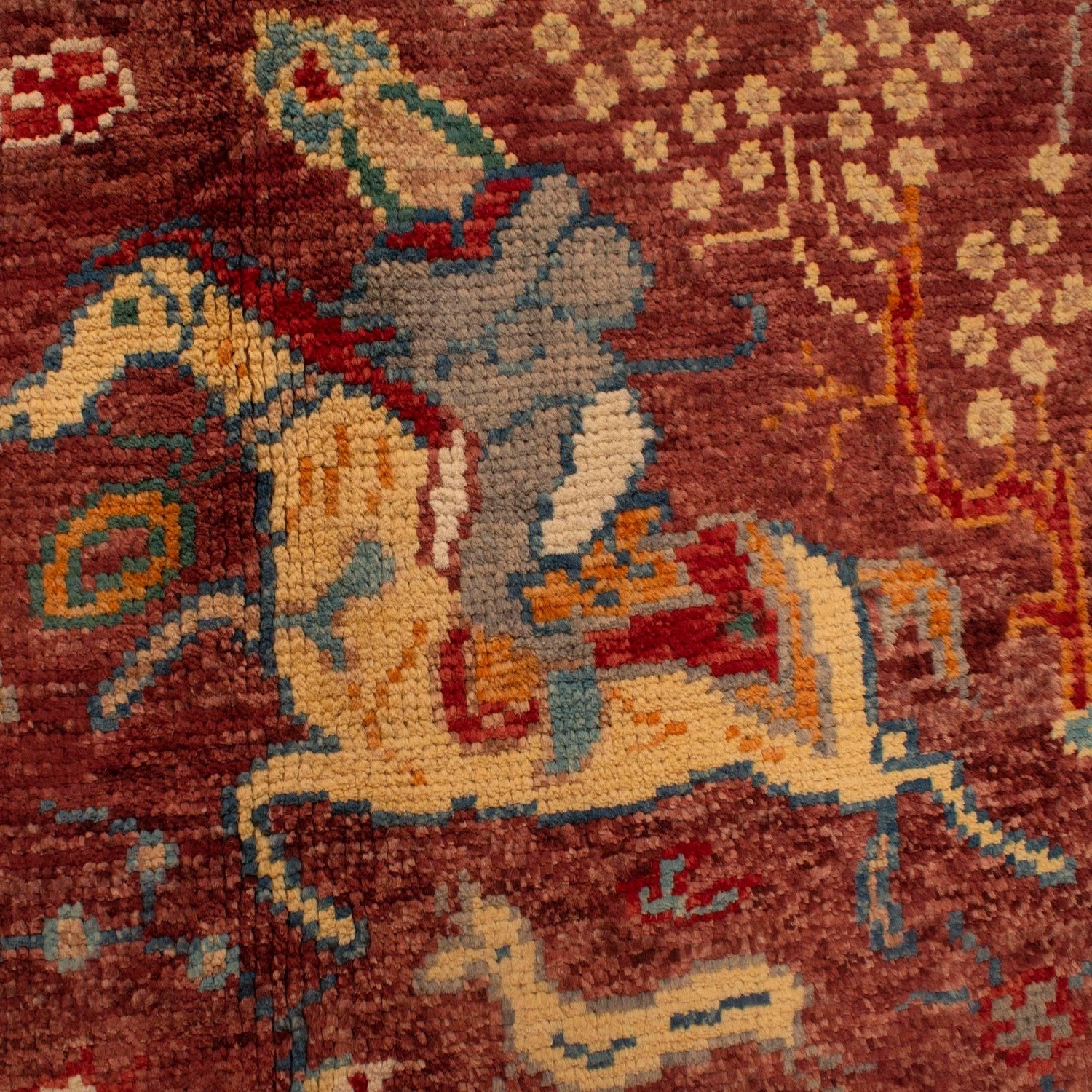 Antique-Style Figural Wall Hanging